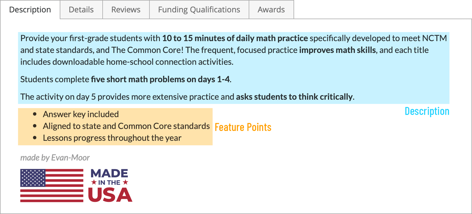 counter point screen shot: grades